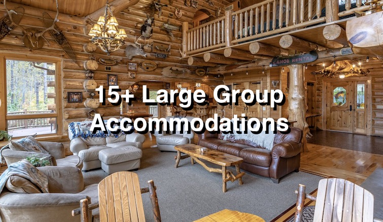 Large Group Cabin Rentals Michigan